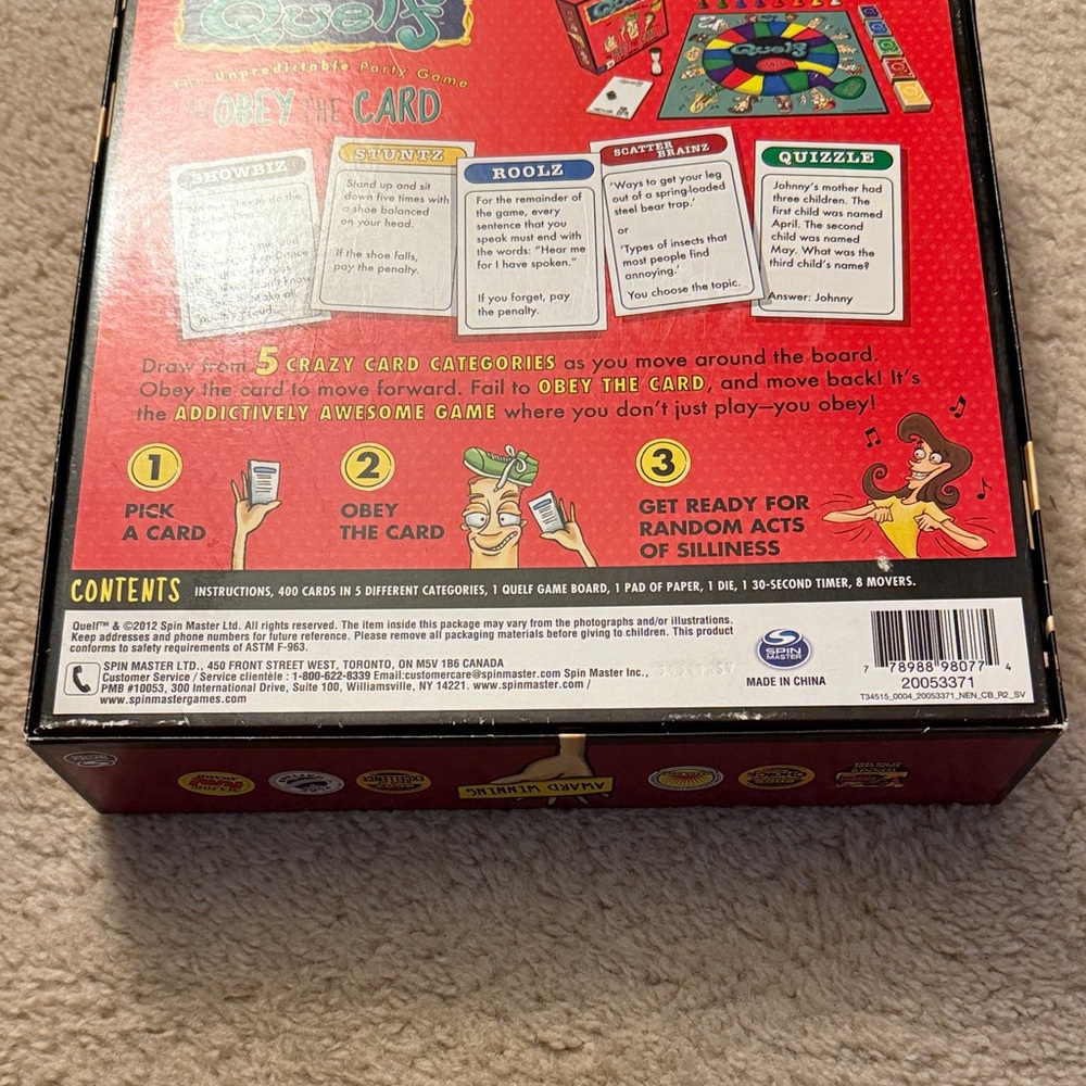 Quelf Party Game - Picture 9 of 12